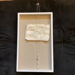 Stella & Dot Rebel pendant silver